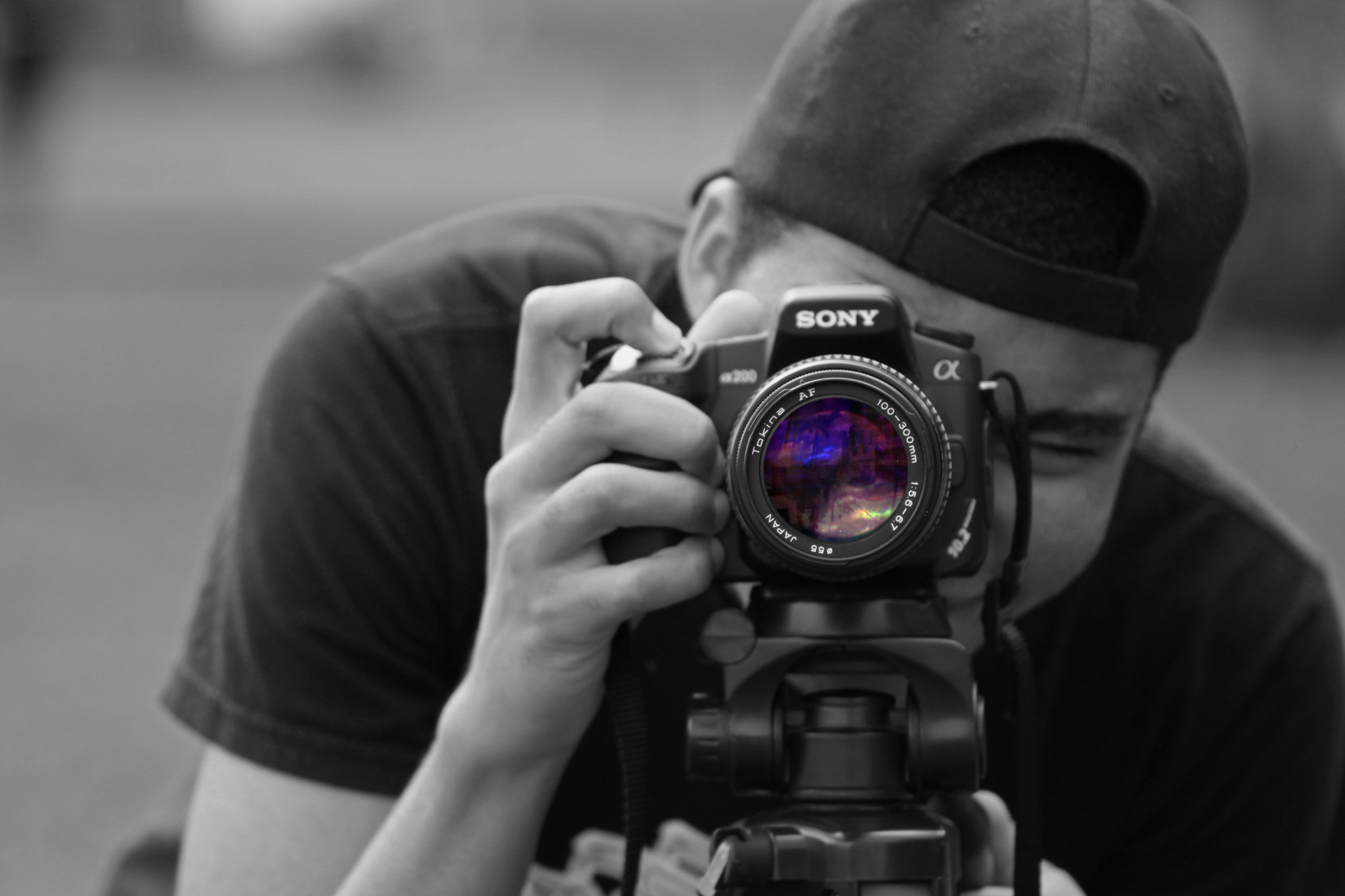 Man Holding Dslr Camera